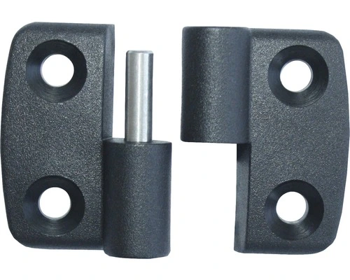 DRESSELHAUS Scharnier Rechts 30x30 Mm Kunststof Zwart, 20 Stuks - Afbeelding 2