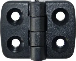 DRESSELHAUS Scharnier 20x20 Mm Kunststof Zwart, 20 Stuks